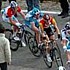 Frank Schleck et Kim Kirchen s'accrochent au groupe de tête pendant la 3ème étape du Tour Méditéranéen 2005